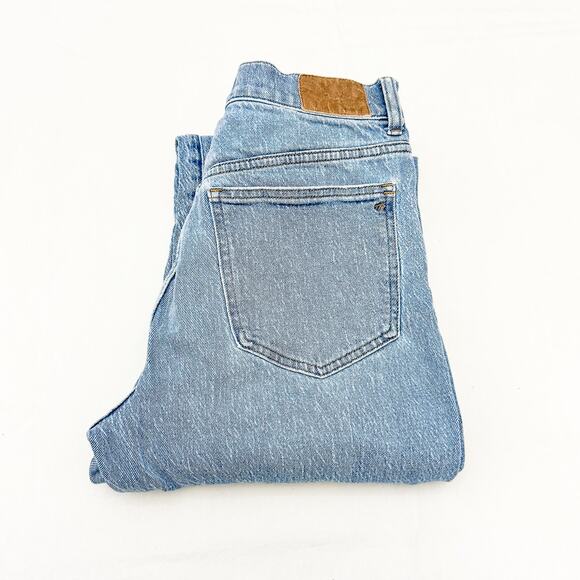 Madewell ‘90s Straight Leg Light Wash Zip Fly Denim Jeans Size 29 - Picture 1 of 8